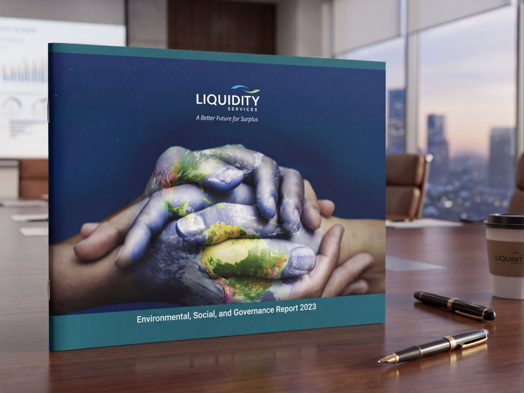 2023 ESG report, printed cover