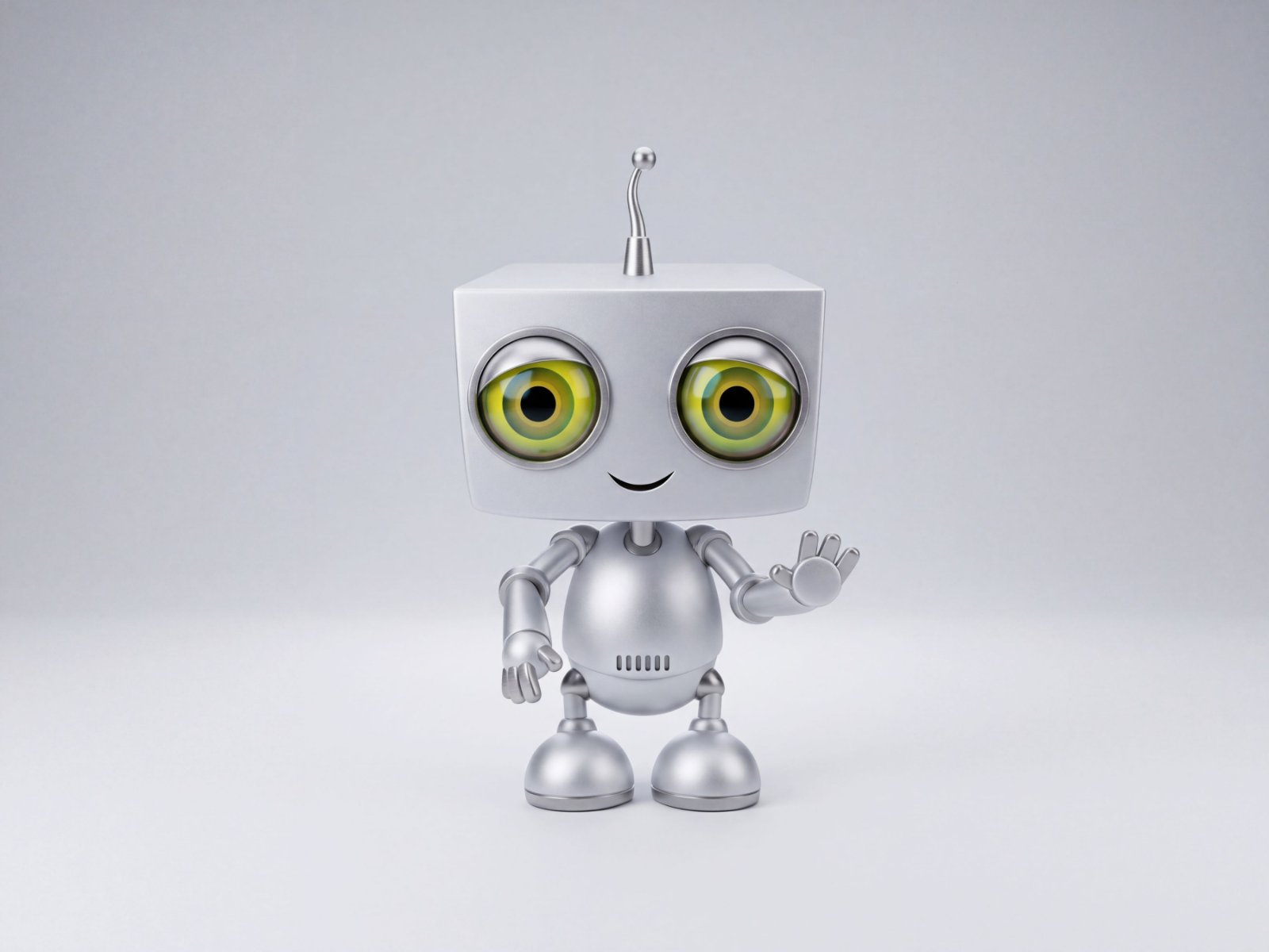Robot mascot, Character design